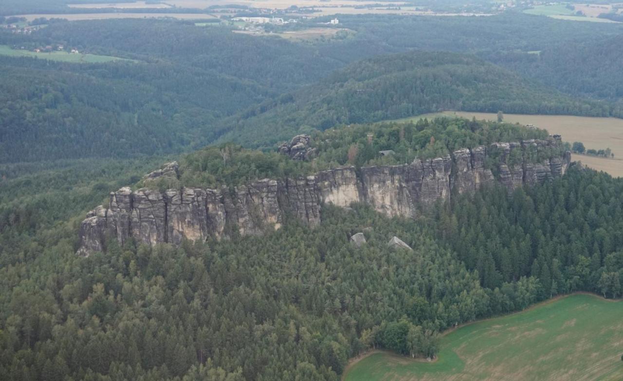 Ferienwohnung Zum Hirschgrund Schöna Dış mekan fotoğraf